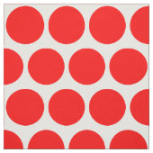White and Red Polka Dot Stoff (Muster)