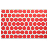 White and Red Polka Dot Stoff (Fat Quarter (45,7 x 55,9 cm))