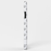 White and Tan Smooth Fox Terrier Niedlicher Hund & Case-Mate iPhone Hülle (Hinten/Rechts)