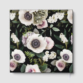 White Anemone über True Black Gästebuch (Rückseite)