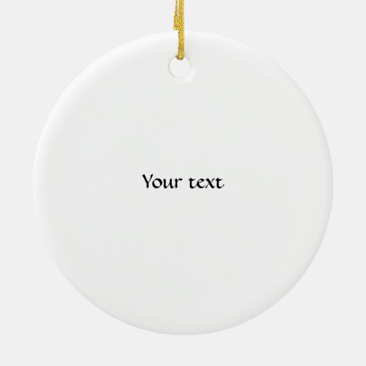 White Angel Feather Keramik Ornament (Hinten)