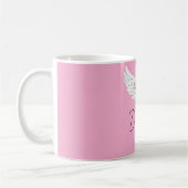 White Angel Feathers Key Kaffeetasse (Links)