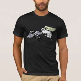 White Angel Rabbit and Black Angel Rabbit. T-Shirt