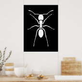 White Ant Poster (Küche)