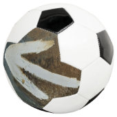 White Arrow Soccer Ball (Dreiviertel)