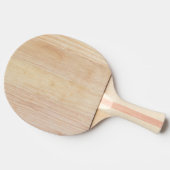White Ash Wood Tischtennis Schläger (Seitenansicht)