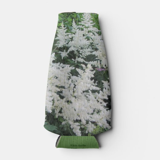 White Astilbe Flaschenkühler (Vorderseite)