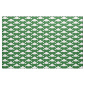 White B-2 Spirit Stealth Bomber Muster auf Green Stoff (Fat Quarter (45,7 x 55,9 cm))
