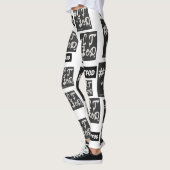 White B&W #CTFOD Zeitungsspritze Leggings (Links)