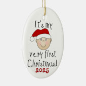 White Baby 1. Weihnachtsschmuck (Rechts)