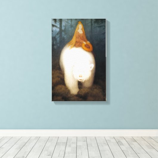 White Bar King Valemon Leinwanddruck (Insitu (Holzboden))