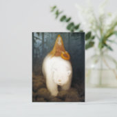 White Bar King Valemon Postkarte (Stehend Vorderseite)