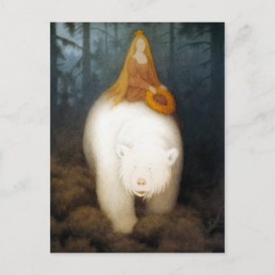 White Bar King Valemon Postkarte