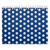 White Baseball Sport Spieler Ball Rot Stitch Kalender (Titelbild)