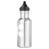 White Bass Clef Edelstahlflasche (Rechts)