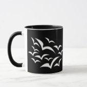 White Bat Cloud-Tasse Tasse (Links)