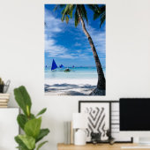 White Beach | Boracay, Philippines Poster (Heimbüro)