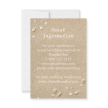 White Beach Sandy Toes Salty Kisses Enclosure Card