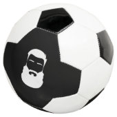 White Beard Soccer Ball (Dreiviertel)