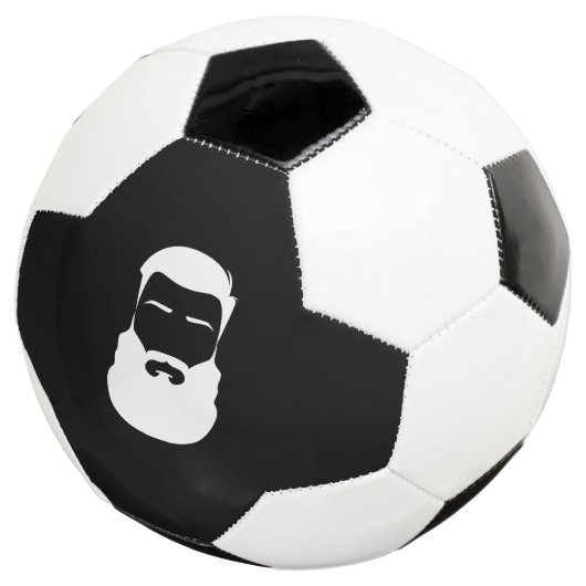 White Beard Soccer Ball (Dreiviertel)