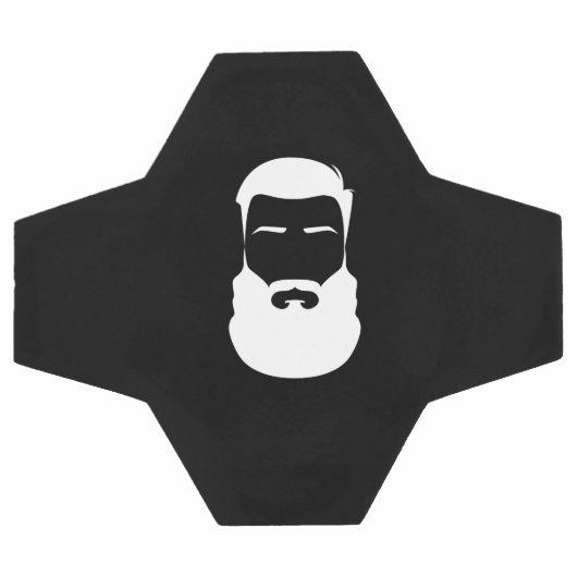 White Beard Soccer Ball (Flach)