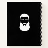 White Beard Spiral Notebook Notizblock (Rückseite)