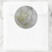 White Begonia Wedding Sticker (Tasche)