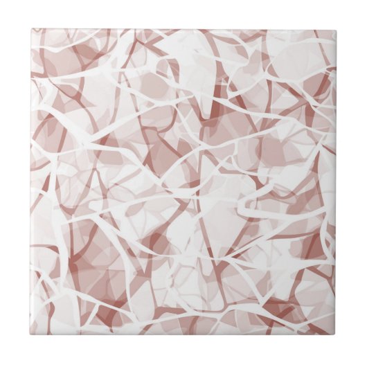white beige abstract fashionable modern pattern    fliese (Vorderseite)
