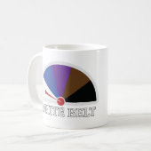White Belt Jiu Jitsu Kaffeetasse (Vorderseite Links)