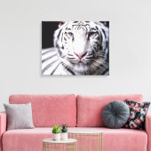 White Bengalisch Tiger Fotografy Leinwanddruck (Insitu (Wohnzimmer))