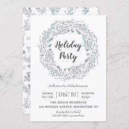 White Berries Urlaubskreit Party Einladung