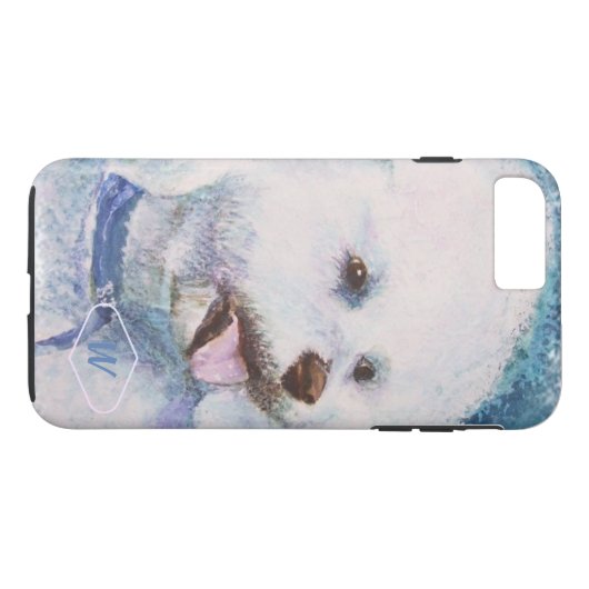 WHITE BICHON FRISE Case-Mate iPhone HÜLLE (Rückseite (Horizontal))