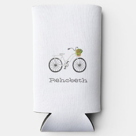 White Bicycle Blume Basket LOCATION Sommerspass Selters Dosenkühler (Vorderseite)