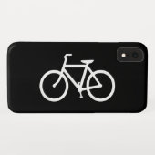 White Bike Route Case-Mate iPhone Hülle (Rückseite (Horizontal))