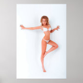 White Bikini Poster (Vorne)