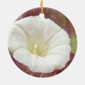 White Bindweed - Der wilde, ewige Morgenherrn Keramikornament (Hinten)