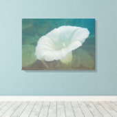 White Bindweed - Der wilde, ewige Morgenherrn Leinwanddruck (Insitu (Holzboden))