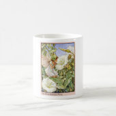 White Bindweed Fairy Kaffeetasse (Mittel)