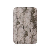 White Birch Bark Badematte (Vorderseite Vertikal)