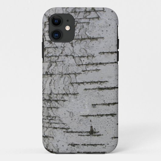 White Birch Bark Case-Mate iPhone Hülle (Rückseite)