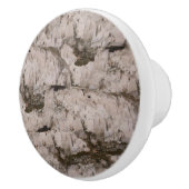 White Birch Bark Keramikknauf (Rechts)