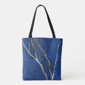 White Birch Tree Blue Sky Nature Tasche (Rückseite)
