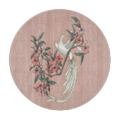 White Bird - Kirry Blossoms Charcuterboard Schneidebrett (Vorderseite)