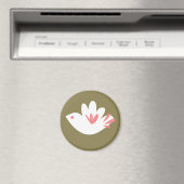 White Bird Magnet (In Situ (Geschirrspüler))