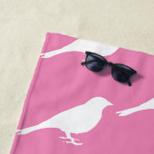White Bird - Strandtuch (Beispiel)