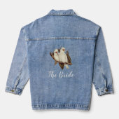 White Birds Wedding Denim Jacket Jeansjacke (Rückseite)