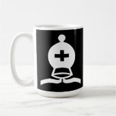 White Bishop Kaffeetasse (Links)