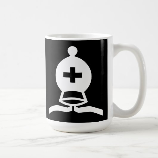 White Bishop Kaffeetasse (Rechts)
