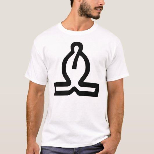 White Bishop T-Shirt (Vorderseite)
