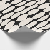 White black dot pattern. shibori circle seamless.  geschenkpapier (Ecke)